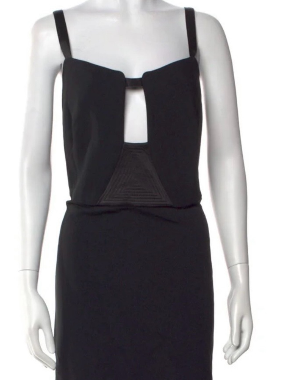 Tom Ford Square Neckline Midi Length Dress